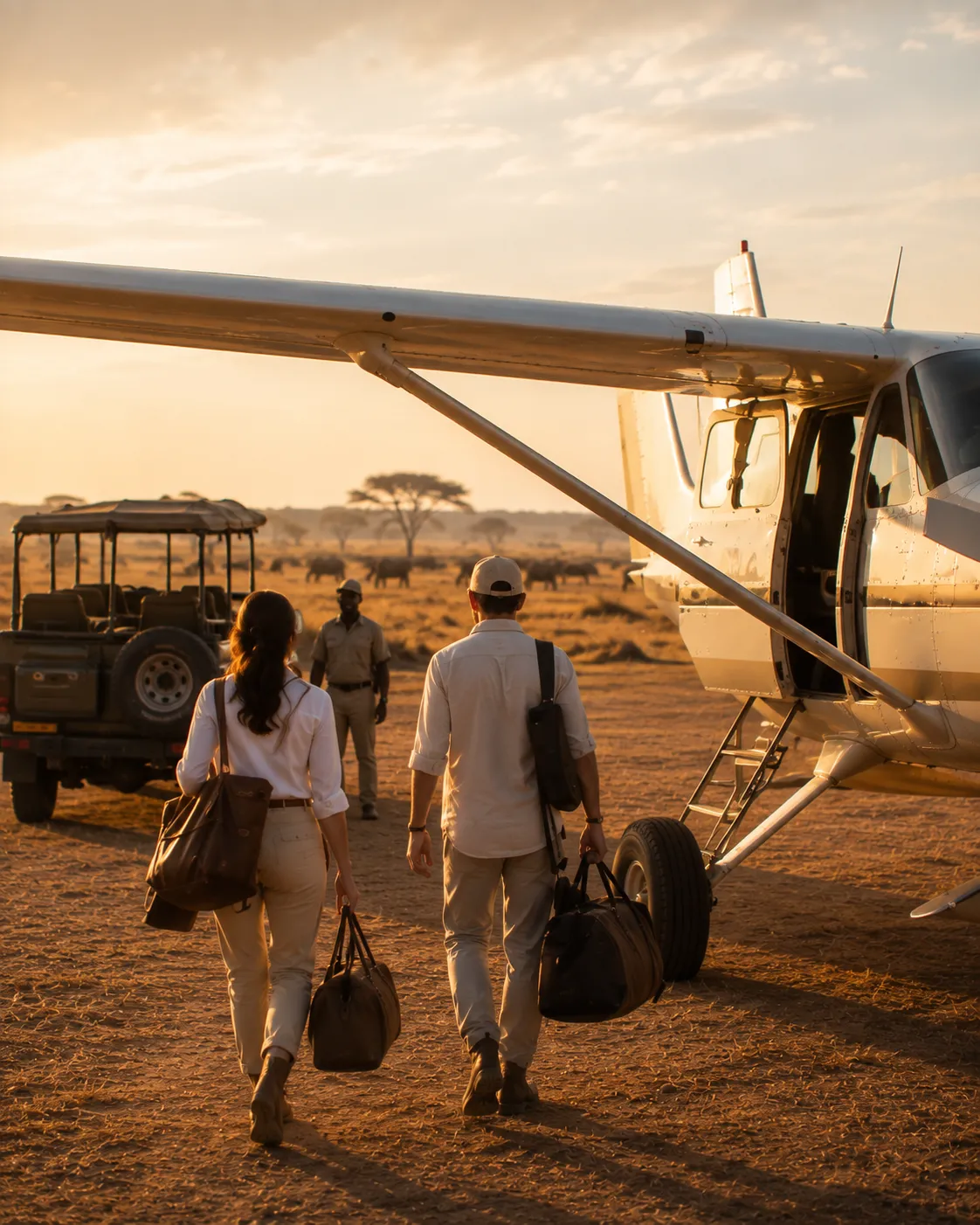 The Serengeti Air Escape, a private Highland journey through Tanzania.